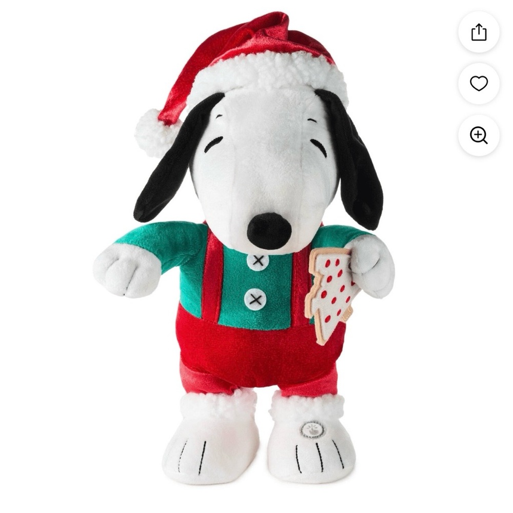 NWT Hallmark Snoopy Santa